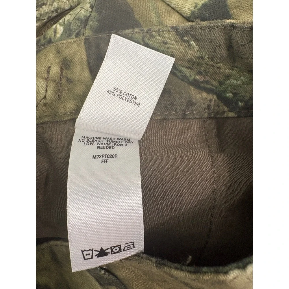 Cabelas Cargo Pants Mens Size 34 Green Mossy Oak‎ Break Up Camo Hunting Outdoor